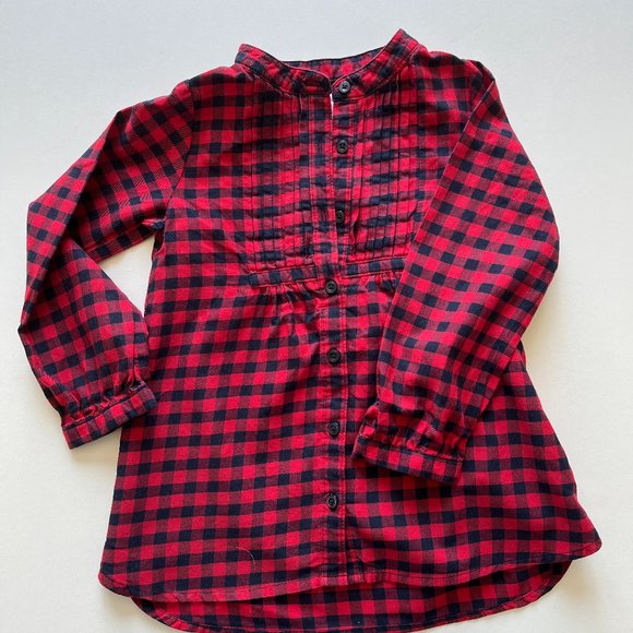 Baby Gap Checkered shirt dress - Picture 1 of 3